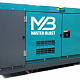 Передвижной компрессор Master Blast MB185B +AC без шасси