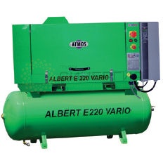 Винтовой компрессор Atmos Albert E 220 Vario с ресивером